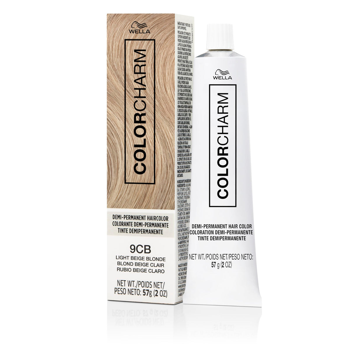 COLORCHARM front packaging showing shade name and glossy finish benefit