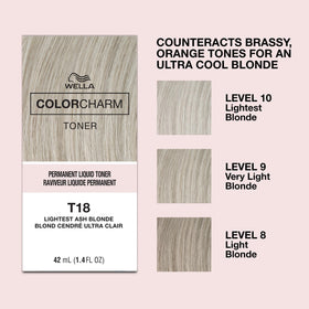 COLORCHARM mixing with developer illustrating correct preparation and predictable results