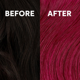 COLORCHARM Muy Magenta label detail showing vegan formula and lipid benefits