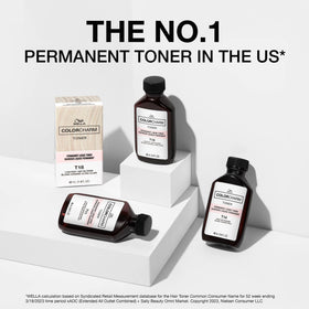COLORCHARM T14 size comparison in hand showing 1.4 fl oz portability for travel and touch-ups