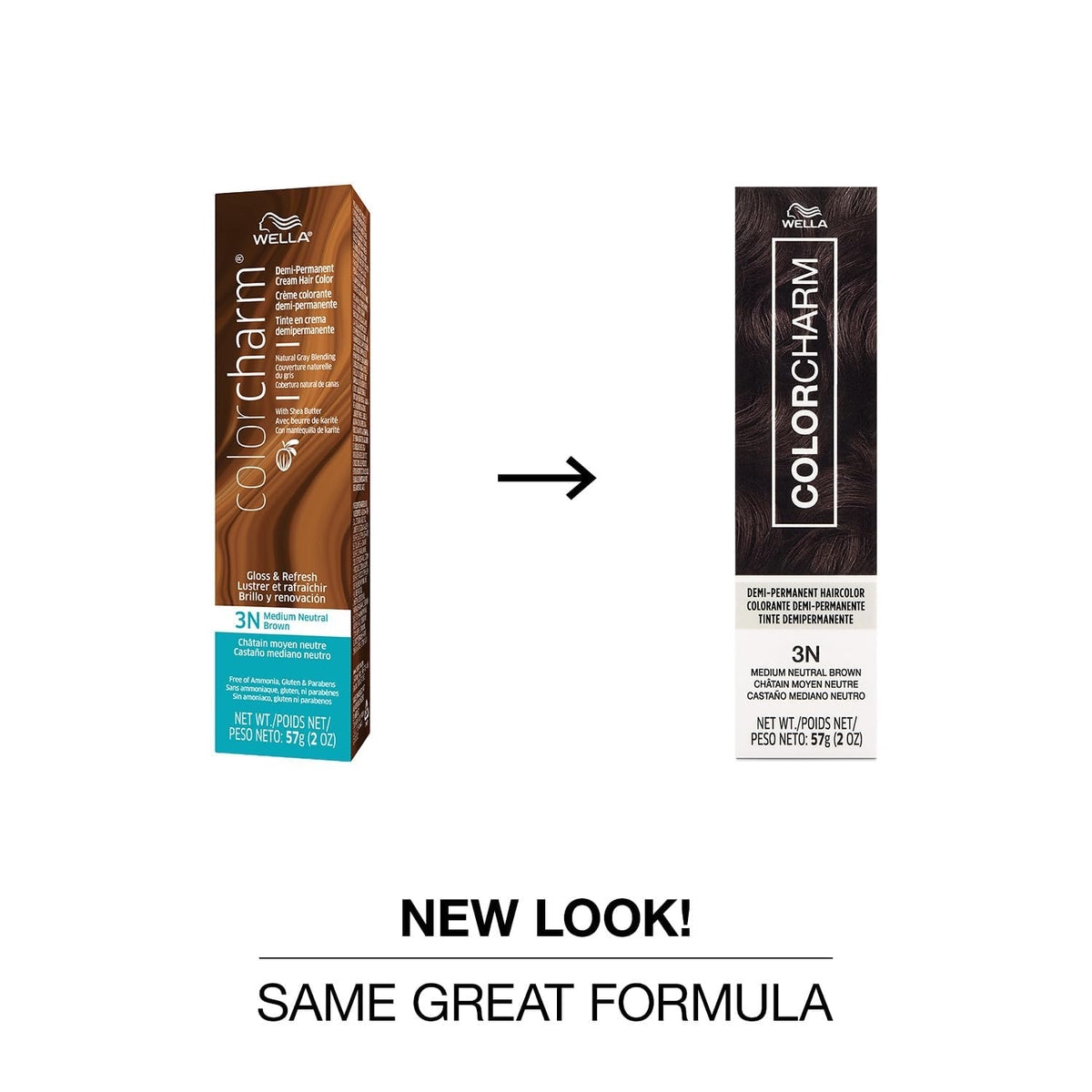 COLORCHARM creamy texture close-up with shea butter for added smoothness and shine