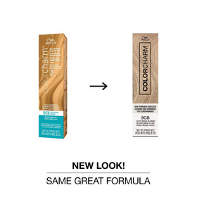 COLORCHARM close-up of creamy demi-permanent texture for gentle conditioning