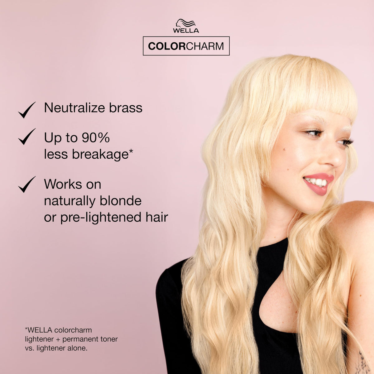COLORCHARM liquid texture dispensed to show smooth consistency and easy application