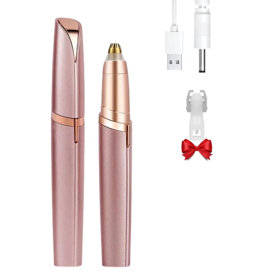 Colordiary front view packaging showing compact rechargeable trimmer benefit portability