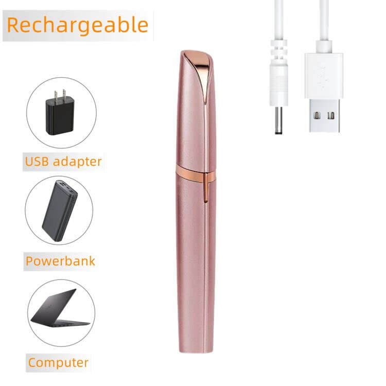 Colordiary LED light on illuminating fine hairs for precise shaping benefit