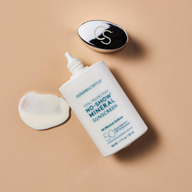 Colorescience dispensing product from tube to demonstrate controlled amount and convenience