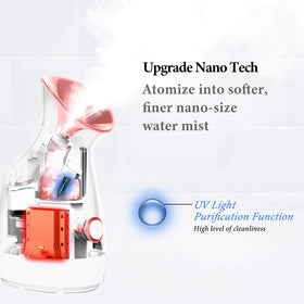 colorfarm steamer nozzle close-up highlighting petal design for even steam distribution benefit better coverage