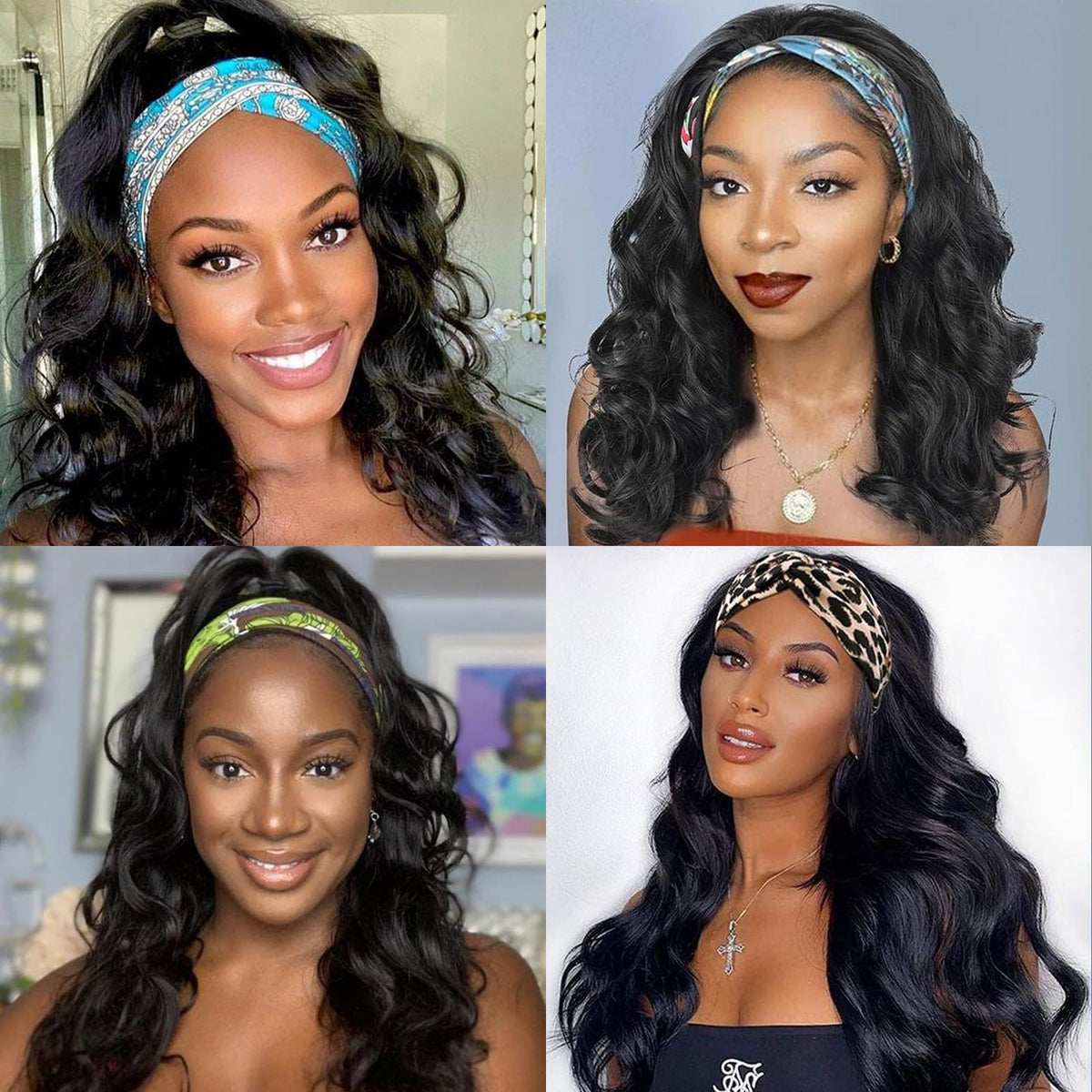 Colorful Queen lifestyle model wearing the wig for instant style confidence