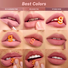 COLORGRAM cheek blend demonstration with fingertip showing seamless flush benefit