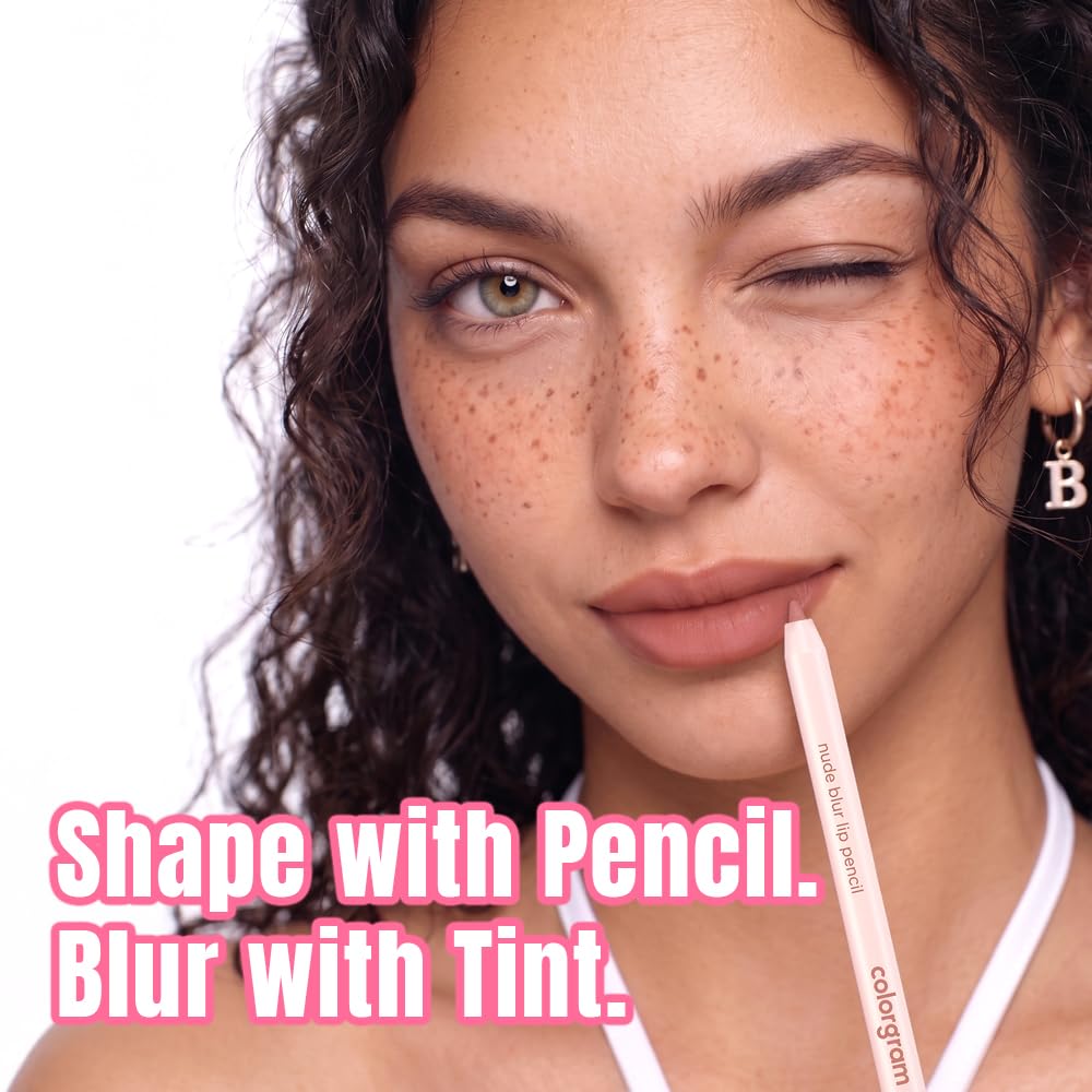 COLORGRAM model wearing cool-toned nude tint demonstrating natural finish