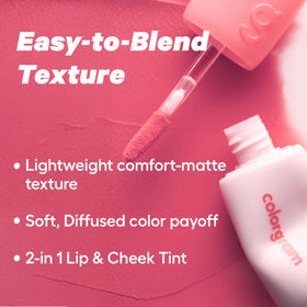 COLORGRAM applicator close-up demonstrating controlled dispensing and precision