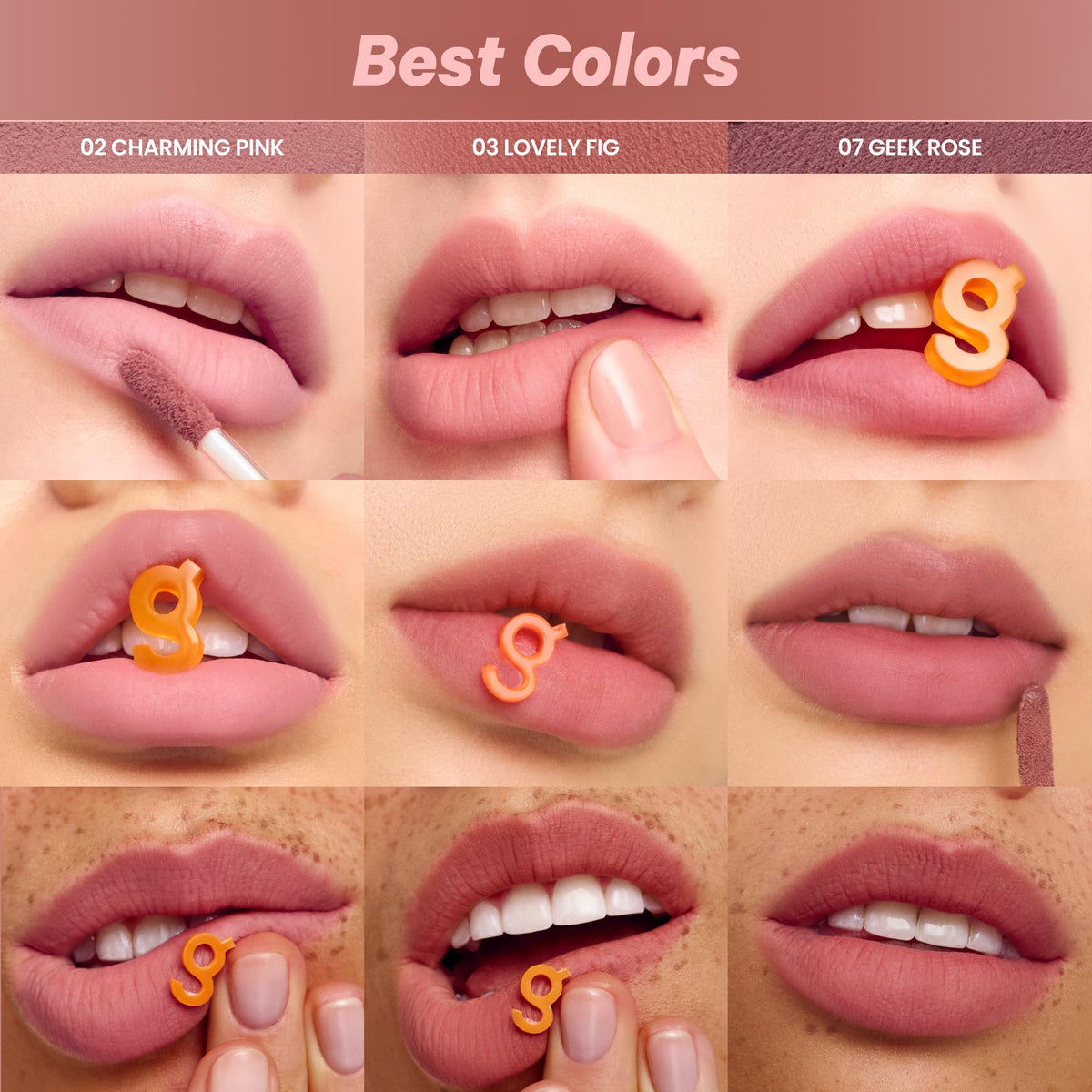 COLORGRAM model applying tint to cheeks demonstrating buildable flush and easy blending