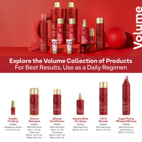 ColorProof ingredient visual with nectarine element suggesting scent and nourishing benefits
