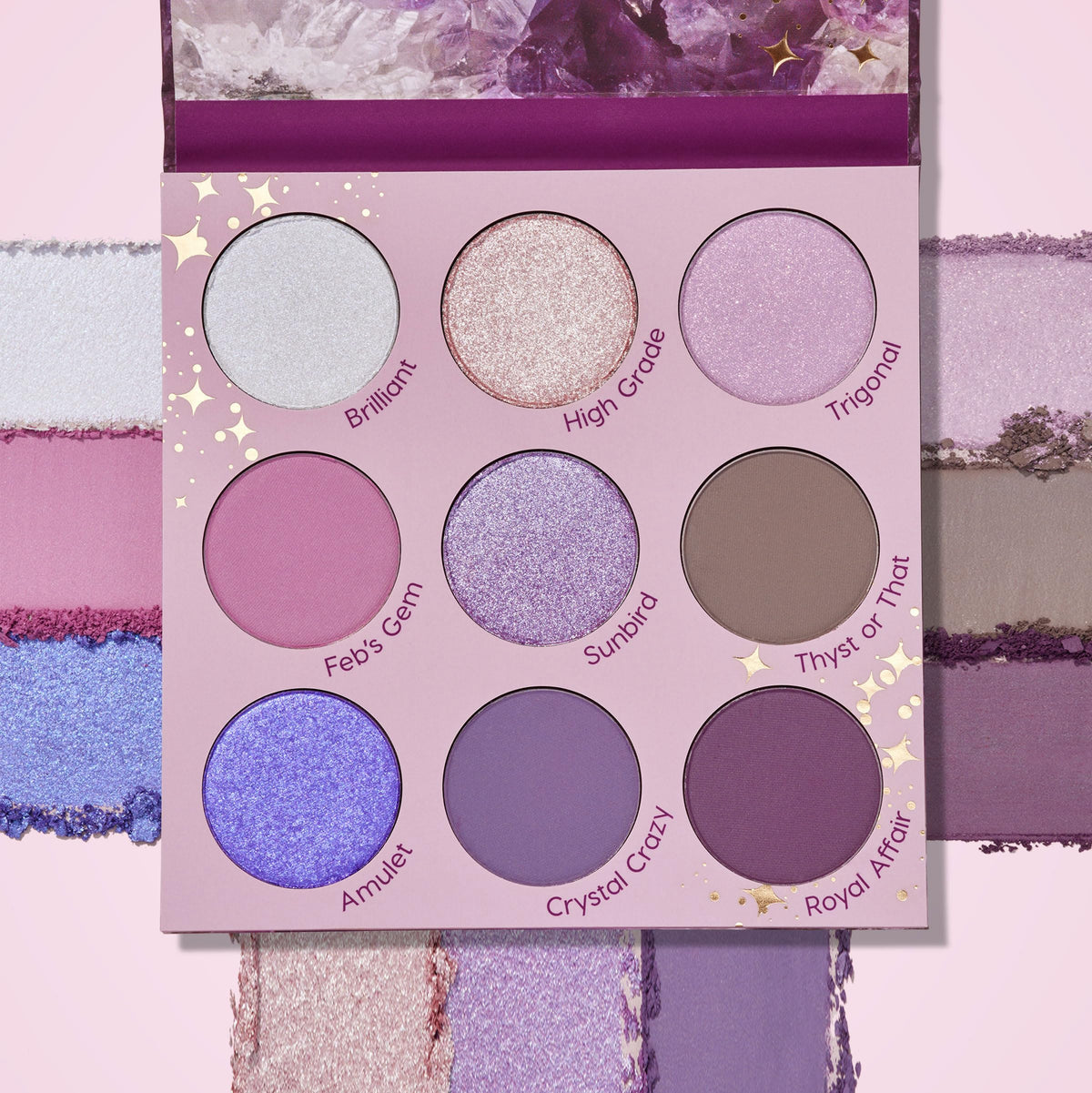ColourPop pan close-up texture showing smooth pigment and blendable finish for precise application