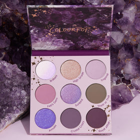 ColourPop palette held in hand for size comparison and travel-friendly convenience