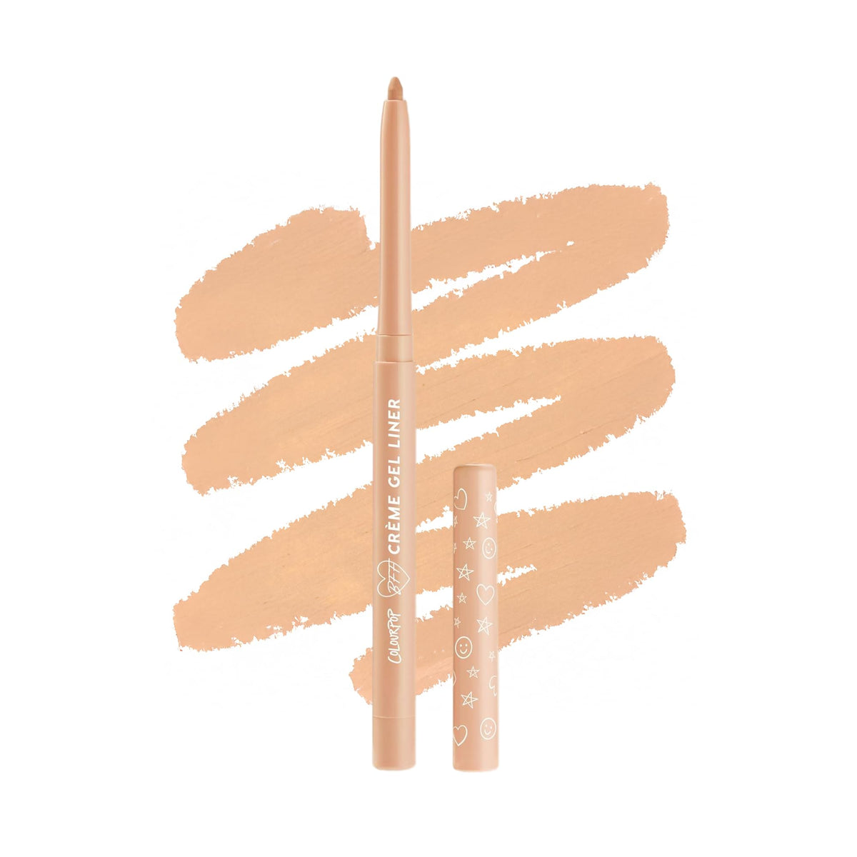 ColourPop BFF Crème Gel Liner front packaging showing shade and ease
