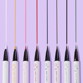 ColourPop BFF Liquid Liner in hand showing compact size and travel benefit