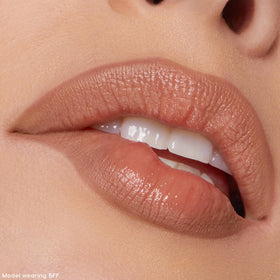 ColourPop close-up of BFF pencil tip demonstrating creamy texture and precise application