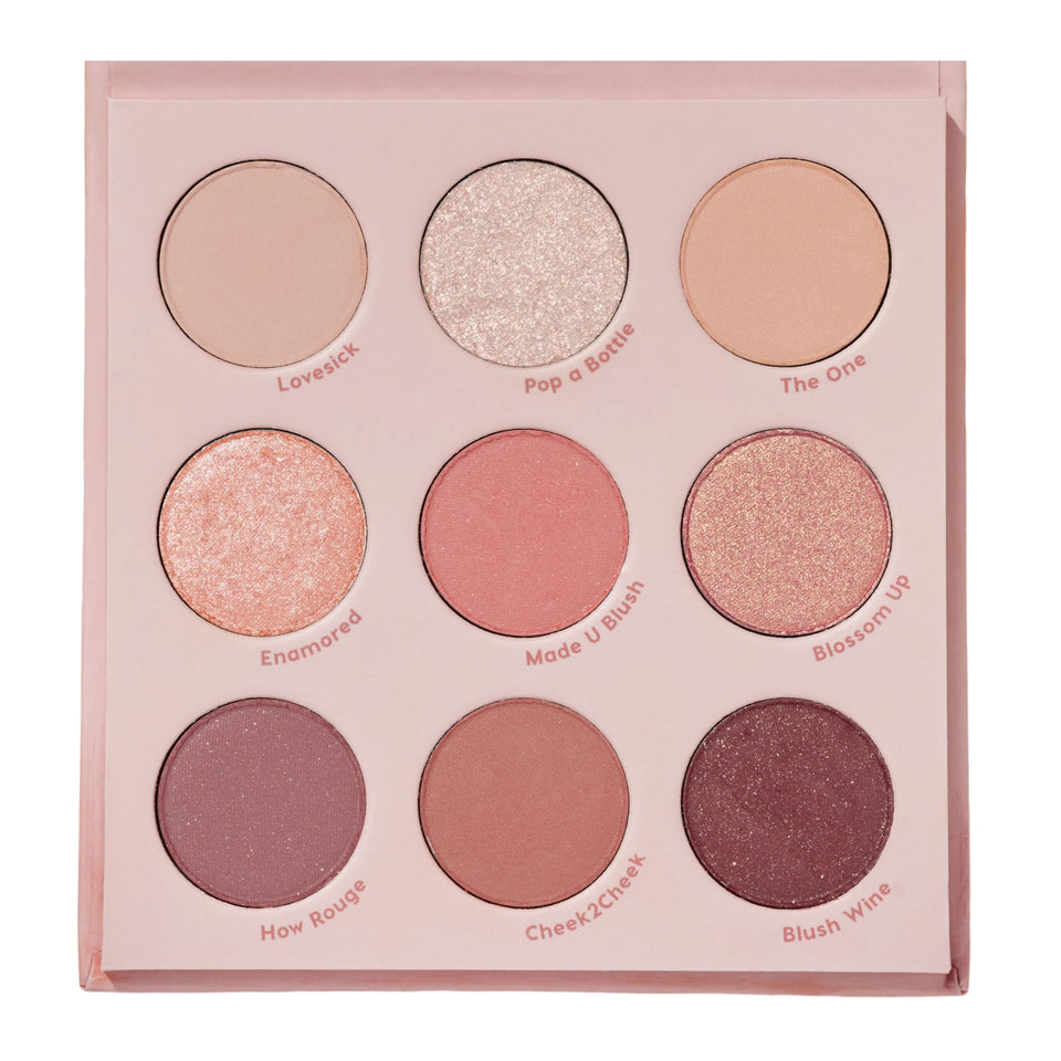 ColourPop front packaging shot showing palette compact and branding, ideal for travel