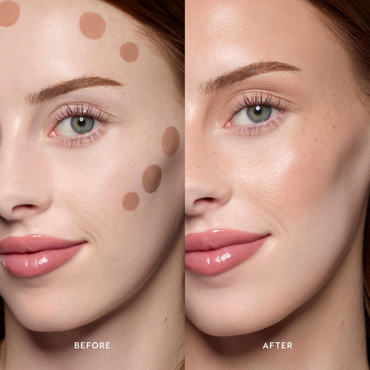 ColourPop bronzer drop on hand demonstrating consistency benefit: buildable coverage