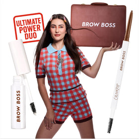 ColourPop Brow Boss with panthenol visual highlighting conditioning benefit for brows