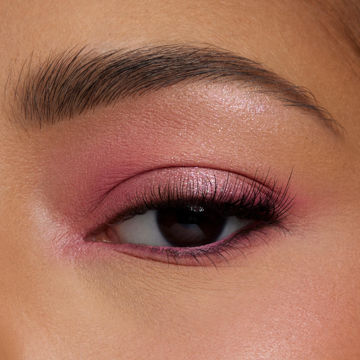 ColourPop Cloud Spun applied on model eye, shows color payoff and long-wearing look