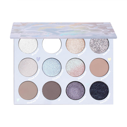 ColourPop Cloud 9 closed palette front showing compact design and travel-ready convenience