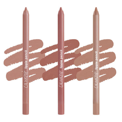ColourPop front packaging of Cool Group Chat kit showing three pencils and branding for easy selection