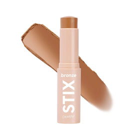 ColourPop bronzer stick front view showing Moonstone Beach shade and compact design benefit portability