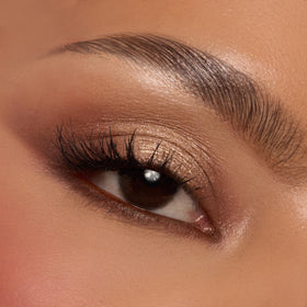 ColourPop Deja Brew metallic sparkle swatch highlighting luminous sheen and dimension