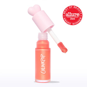 ColourPop doe-foot applicator closeup demonstrating precise, mess-free application