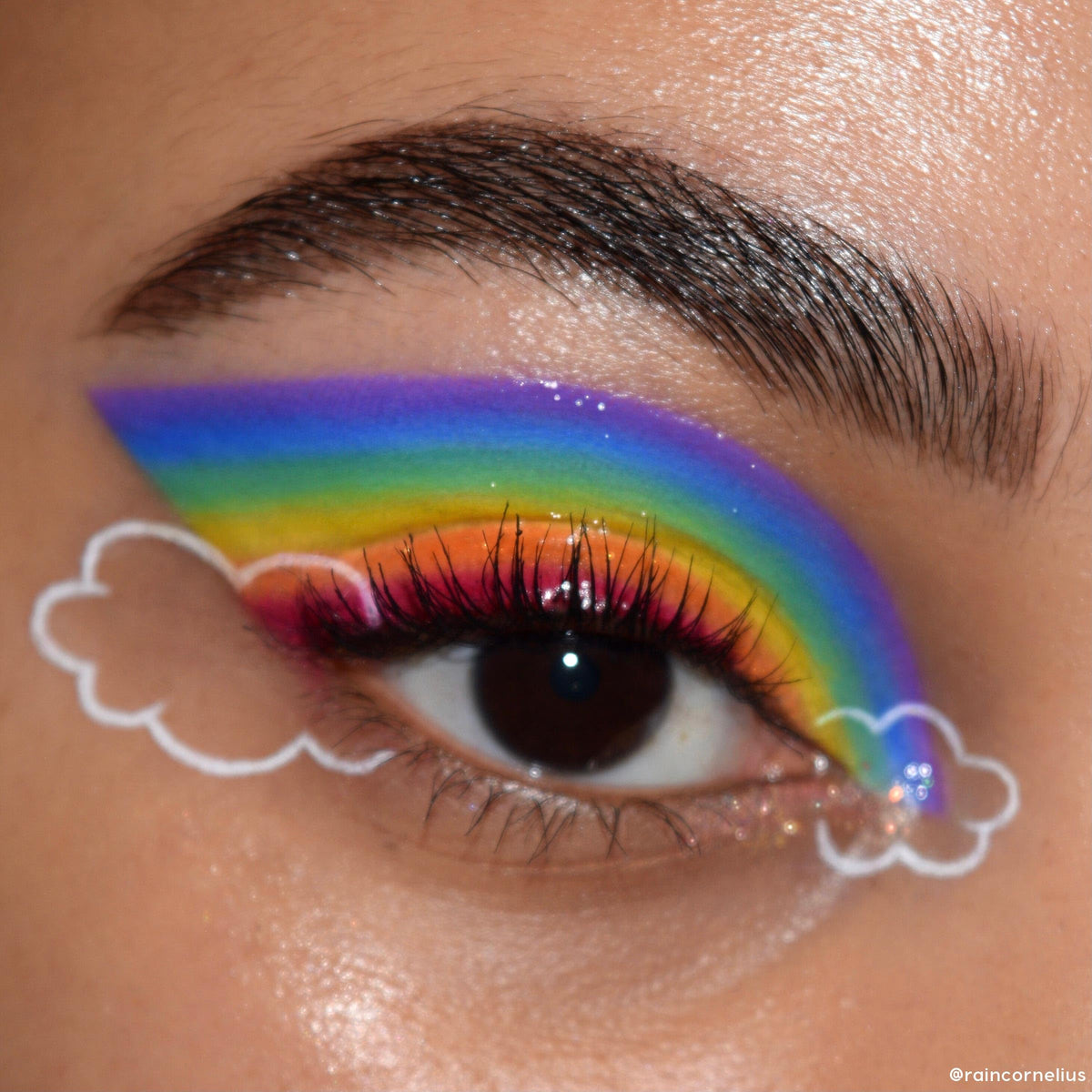 ColourPop Fade Into Hue pressed glitter close-up highlighting sparkle intensity for glam