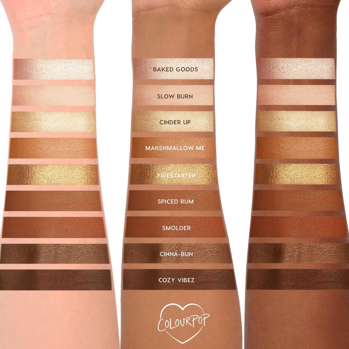 ColourPop glitter pan macro highlighting sparkle for eye-catching accents