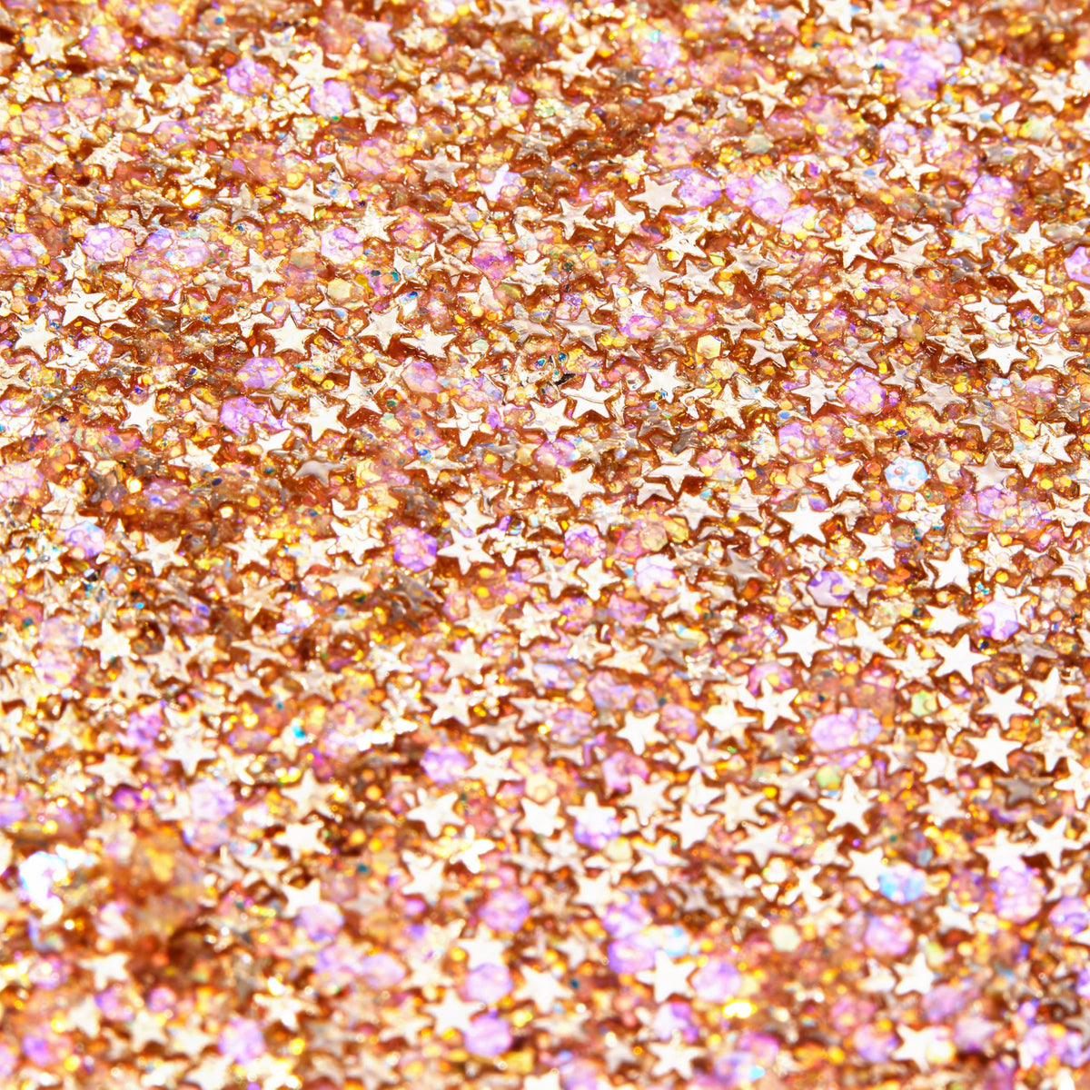 ColourPop close-up of glitter gel texture highlighting multi-colored sparkle and smooth adhesive gel