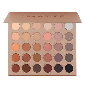 ColourPop Gone Matte palette front view showing closed compact and branding, convenient for travel