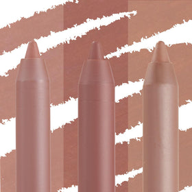 ColourPop kit laid out with pencil sharpener in a purse showing portability and on-the-go touch-ups