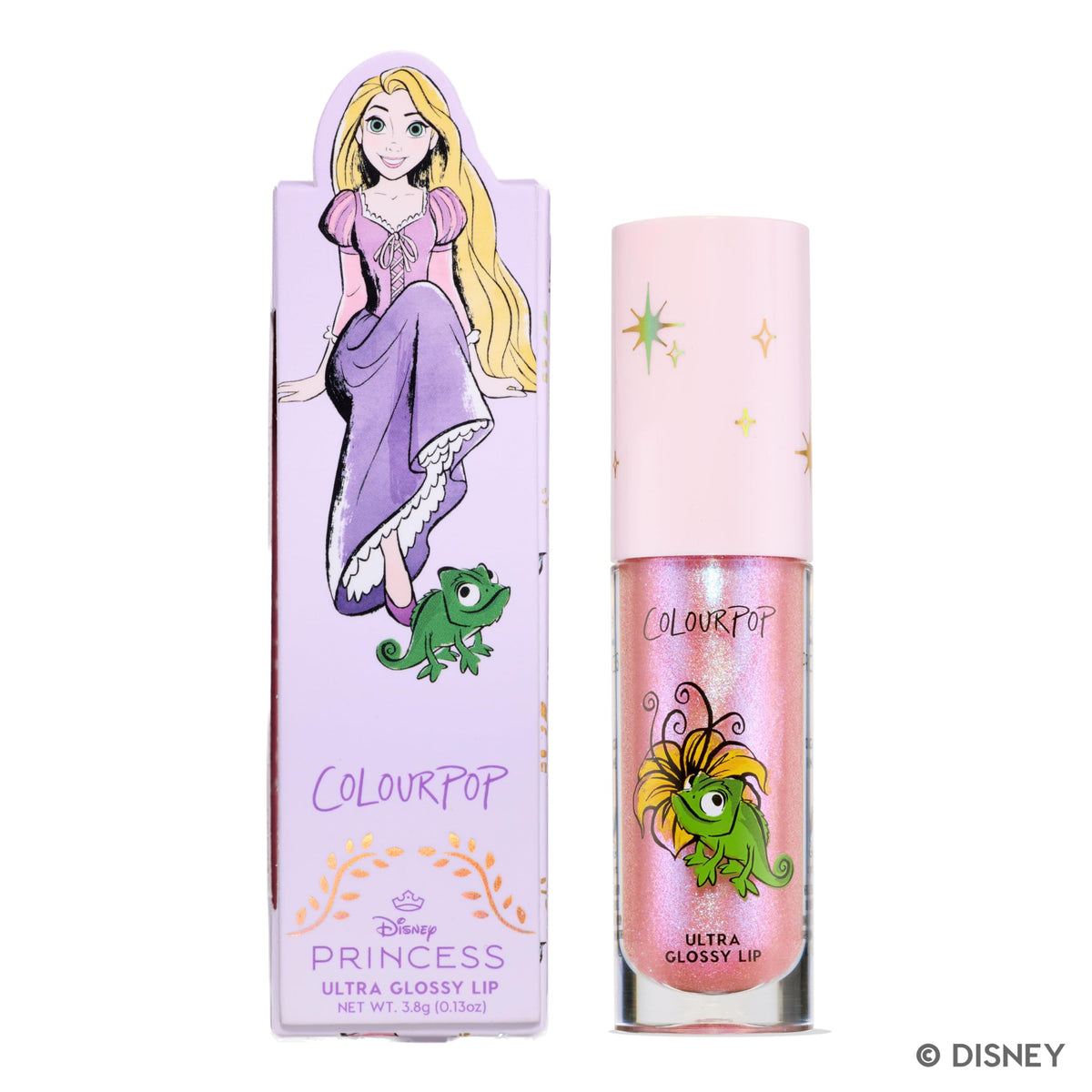 ColourPop gloss styled on vanity near Disney decor suggesting playful, everyday glamour