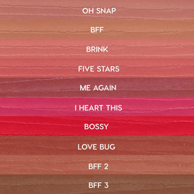 ColourPop arranged full set of ten pencils displaying shade variety and versatility