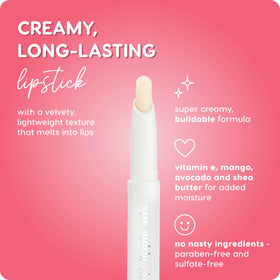 ColourPop primer applied to lips demonstrating even base that improves lipstick wear