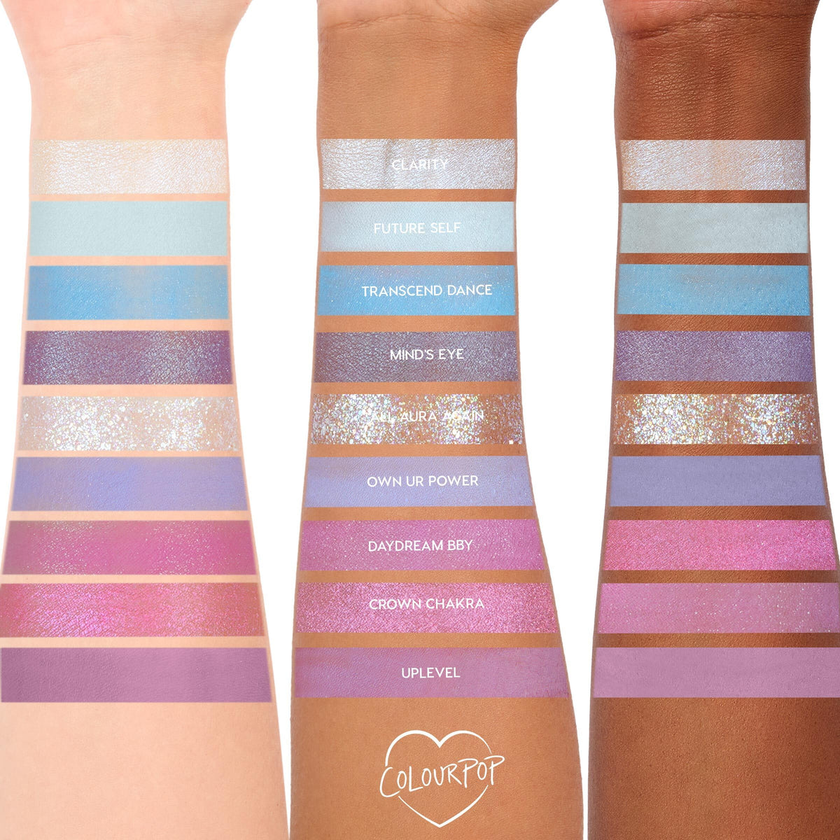ColourPop palette held in hand to show compact size and travel-friendly benefit