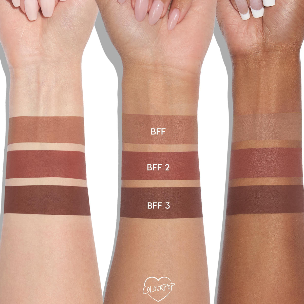 ColourPop pencils beside a sharpener highlighting maintainable fine points for accurate lining