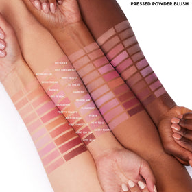 ColourPop Prairie Air swatch on arm showing buildable medium coverage and flattering tone