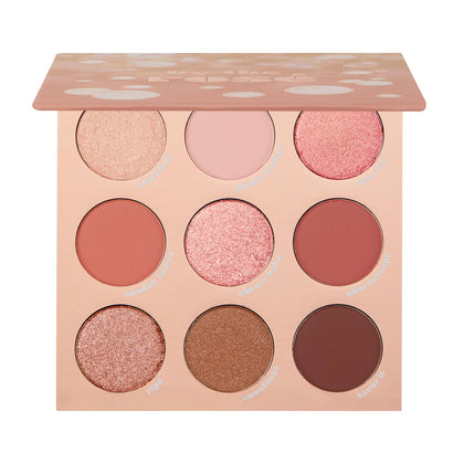 ColourPop palette front packaging showing compact design and rosé theme benefit portability