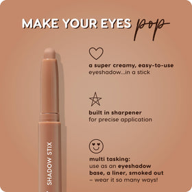 ColourPop Shadow Stix close-up of precise tip for accurate lining and controlled application