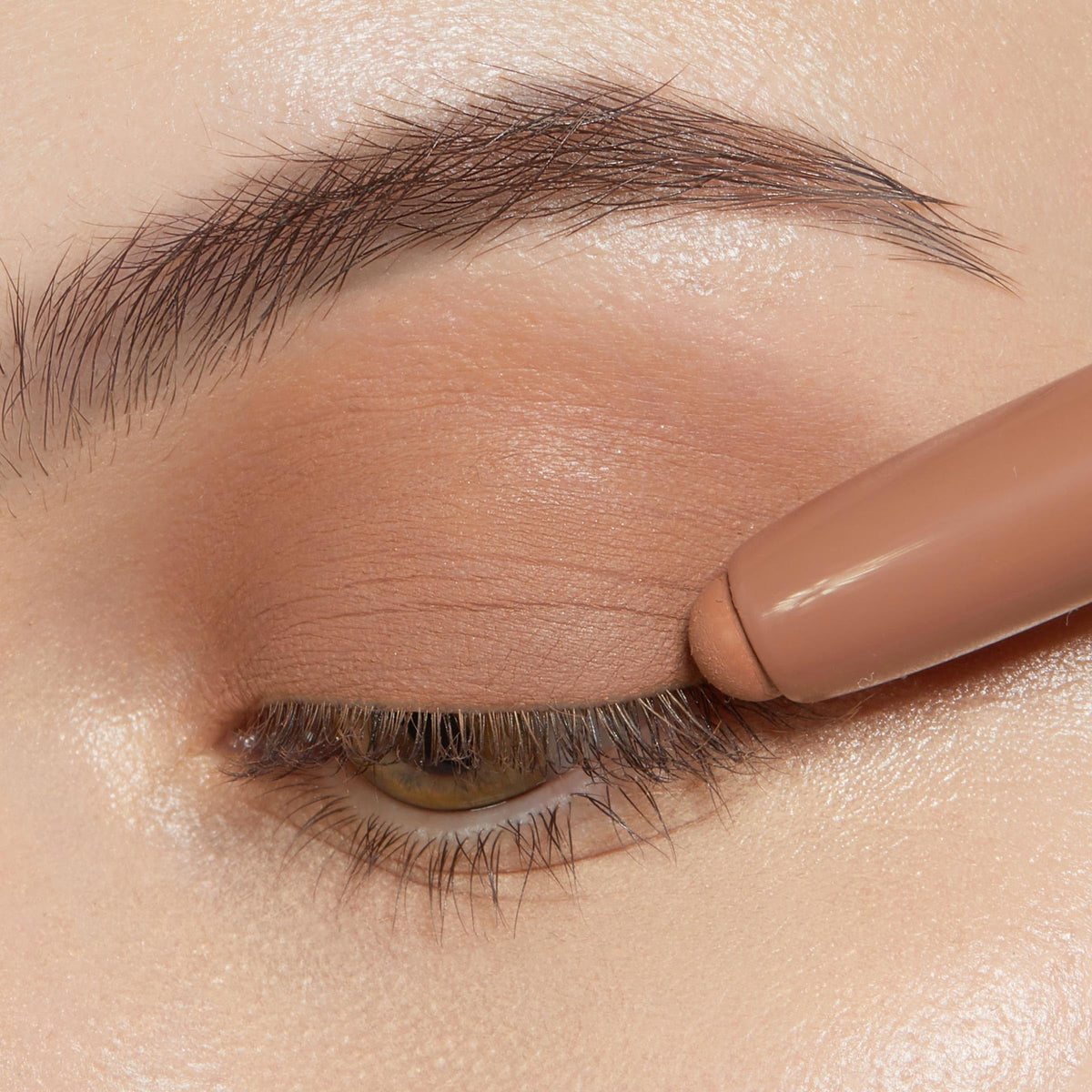ColourPop Shadow Stix swatch stroke on skin showing rich pigment and smooth blendability