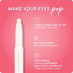 ColourPop Shadow Stix being applied to eyelid showcasing easy blendability