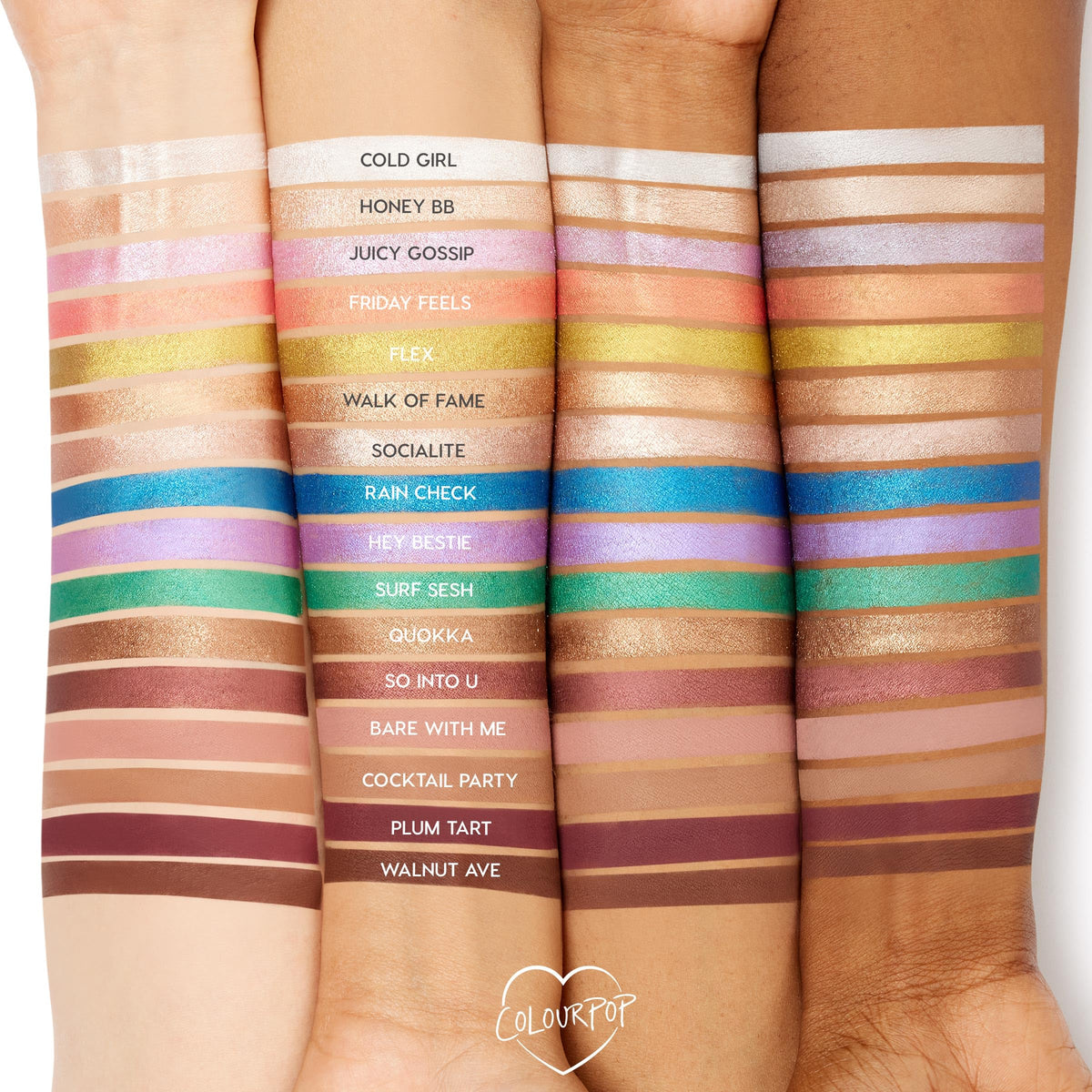 ColourPop Shadow Stix smudged smoky-eye demo showing blendability for soft dramatic looks