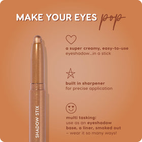 ColourPop model applying Walk of Fame on lid showing quick application benefit
