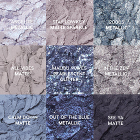 ColourPop pan close-up revealing pigment-rich matte and metallic finishes for strong payoff