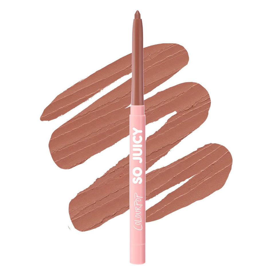 ColourPop So Juicy front packaging showing shade Tease and product benefit